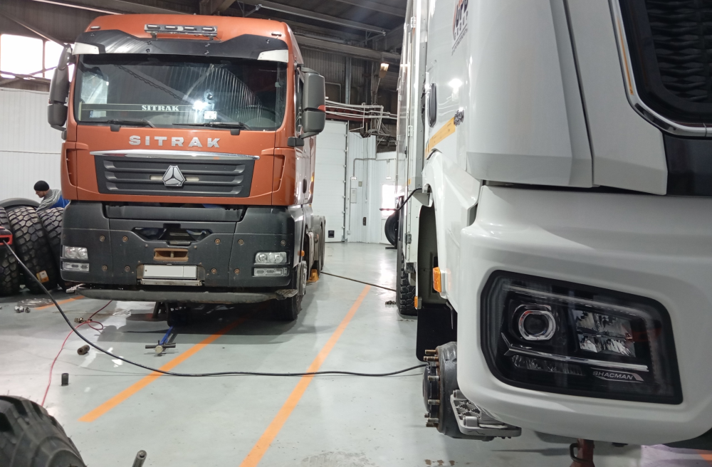 Грузовой шиномонтаж